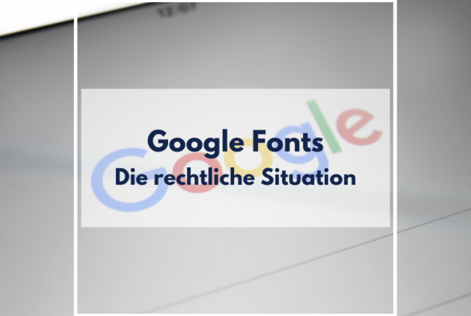 Google Fonts Richtlinien SEO Agentur Puetter